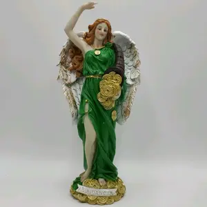 Angel de La Abundancia 24" Inches Tall Angel of Abundance Estatua Brand New Religious Decor