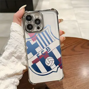 Fashion Football B-Barce Phone Case Suitable for iPhone 17 16e 16 15 14 13 12 11 Mini Pro Max Air X XR XSMAX 8 7 Plus Anti Fall Shockproof Protection Matte Back Cover