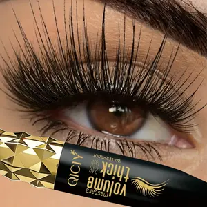 Waterproof Mascara, Volume and Length Formula for 24HR Lash Lift, Smudge and Clump-Resistant, Very Black，No Clumping or Flaking, Vegan & Cruelty Free