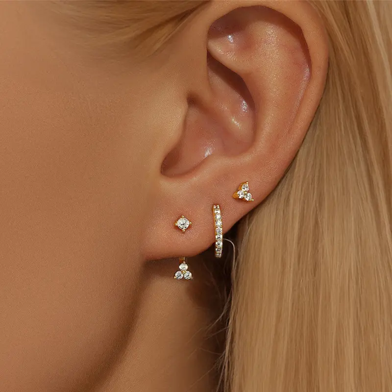 Style 6 Gold 3 Piece Set