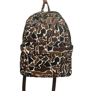 Camo Backpack brown travel backpack hunting backpack camouflage backpack bag