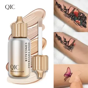 Natural Finish Foundation, Lasts 24 Hours, Waterproof, Sweat-Proof, And Smudge-Proof, With High Coverage To Conceal Blemishes, Suitable For Special Occasions And Everyday Makeup.