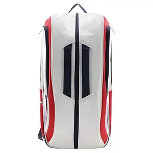 YONEX 36L Multi-Compartment Gym Bag with Separate Shoe Compartment, Synthetic Leather, Regular Size, Unisex Couple Style