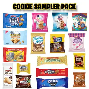 Cookie Sampler Variety Pack - Cookies Variety Box | Chocolate Chip Cookies Soft Baked Frosted Cookies & More - Great Birthday Gift Idea