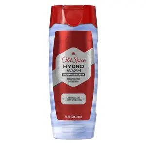 Old Spice Hydro Body Wash for Men, Smoother Swagger Scent, Hardest Working Collection, 16 Ounce