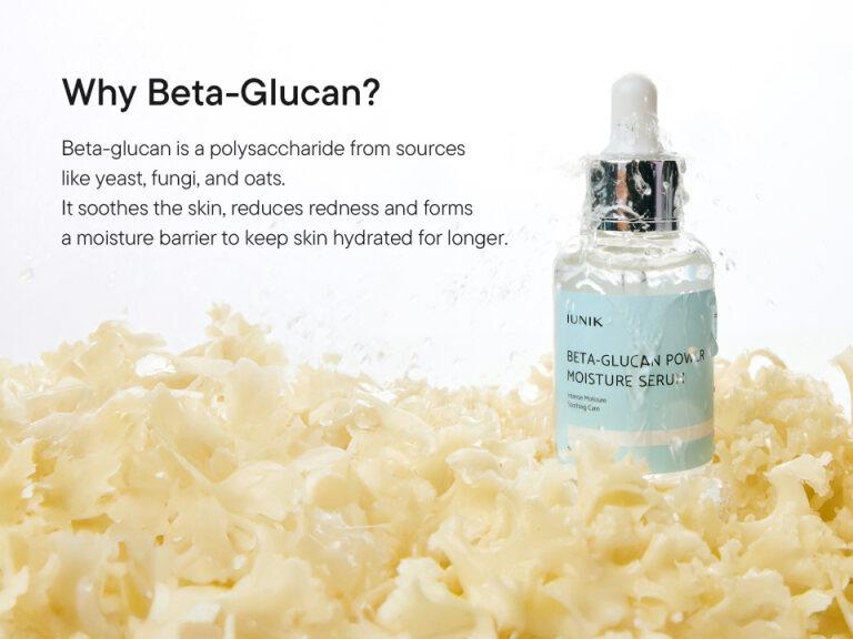 IUNIK Beta Glucan Power Deep Moisture Serum | 20% More Hydration & Skin Barrier Support for Dry & Sensitive Skin l Lightweight Gel Texture l 1.69 fl oz (50ml)