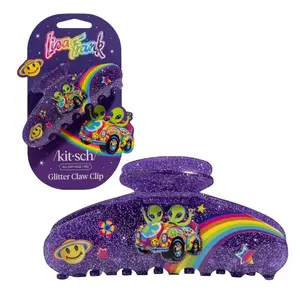 Lisa Frank x Kitsch Glitter Claw Clip in Zoomer™ & Zorbit™ Lisa Frank x Kitsch Glitter Claw Clip in Zoomer™ & Zorbit™