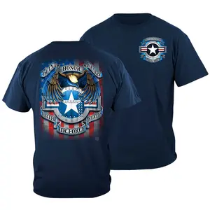 Air Force Shirt, Duty Honor Country Graphic Tee, Soft Cotton Blend Shirt, US Air Force Patriotic Apparel for Men & Women, Gift for Veterans & Patriots