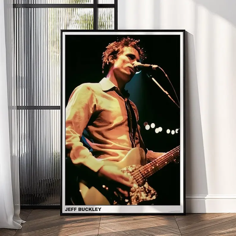 Jeff Buckley Concert Poster Movie Poster - Wall Art - Home Decor - Print Gift