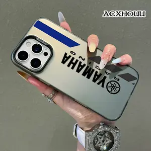TPU Case for iPhone 17 16 E Pro Max 15 Plus 14 13 12 11 XR XS Yamaha Racing Stripes Aesthetic, Trendy, Pattern Phone Cover  case