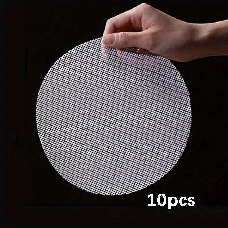 10pcs, Encrypted thickening sizing steamer cloth wholesale steamed buns cotton gauze pure cotton pad non-stick steaming cloth steamer drawer cloth.