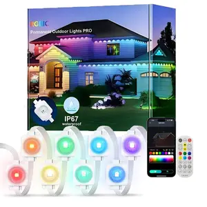 MIMIRGB Bulbs Tubes & Strips IP67 Waterproof for Indoor Outdoor Use General Linear Accent Lighting Options Easy Install Versatile Home Office Decor