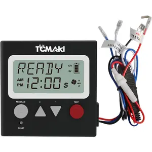 Digital Timer, Deer Feeder Timer, 6V/12V Kit for Goat Feeding, 8 Feed Time Program, Adjustable Motor Speed & Feeding Duration, DIY Hunting Feeding Schedule