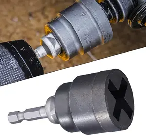 Jack Socket Wrench – Electroplated Rustproof Adapter for Impact Wrench & Electric Drill, Car Tire Removal Assistant Tool