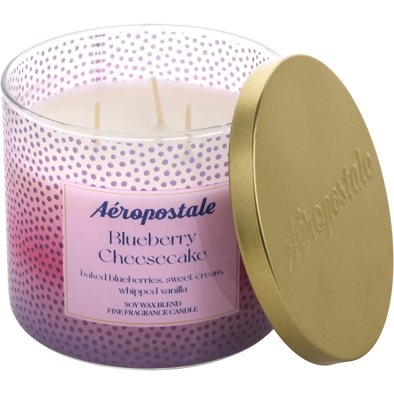 Aeropostale Blueberry Cheesecake By Aeropostale Scented Candle For Women
