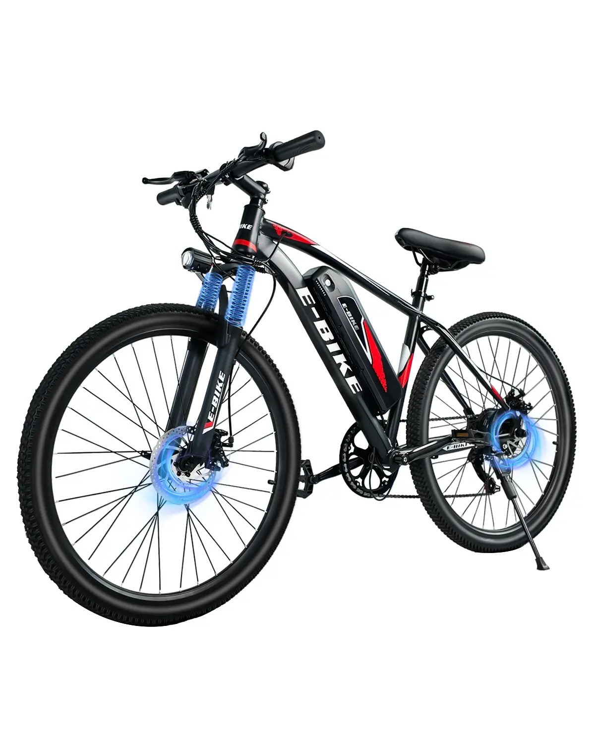 Summer Ready Lightweight Commuter Ebike - 1500W, 25 mph, 50+ mi Range Removable Battery, 26" Puncture-Resistant MTB Tires, 7-Speed, UL 2849 Certified, 49.6 lbs, 26 inches