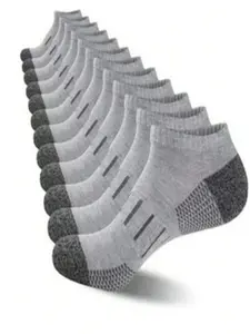 Men's Low Top Socks, Breathable Sport Short Socks, Fashion High Elastic Outdoor Running Socks, Comfortable Anti-Odor Antibacterial Socks, Sports Fit Socks, Athletic Sock