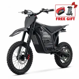 4000W peak Electric bike, 40–50 miles range, equipped with front suspension, a 48V 23Ah battery, 14–12 inch tires, top speed of 45 mph, suitable for riding on snowy mountain roads, includes a front headlight and safety warning lights. Suitable for off-