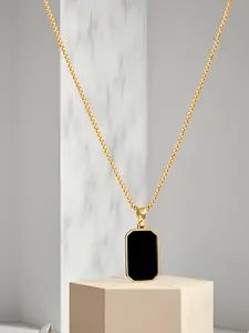 Fashionable Geometric Pendant Necklace, Daily Wear Minimalist Necklace, Minimalist Chain Necklace, Elegant Alloy Choker, High-Quality Memorial Gift Jewelry Accessory, All Seasons Wear