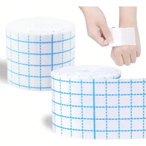 Non-Woven Cover Roll Stretch Tape Non-Woven Adhesive Bandages Breathable Bandage Tape Cohesive Wrap Bandages Protective Stretch Bandage Film