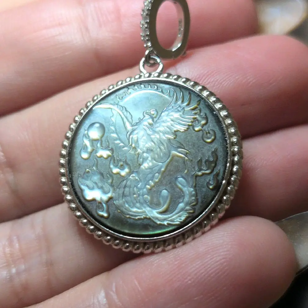 Silver Spiral Phoenix