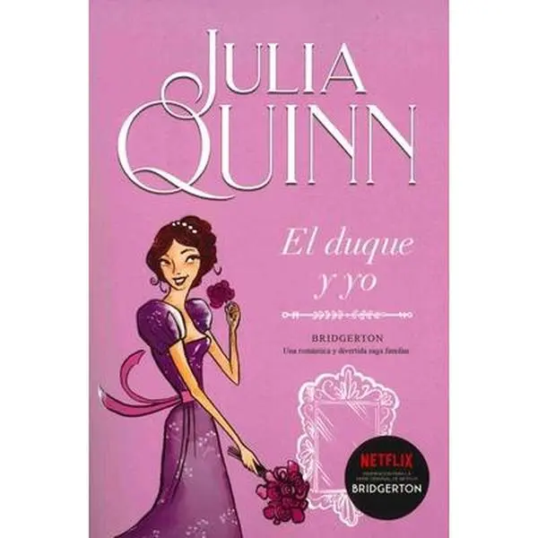 Used Romance Historical Fiction Literature Novel - Bridgerton 1: El Duque Y Yo (V3) by Julia Quinn - Paperback Edition, Romance Books, Historical Fiction Books