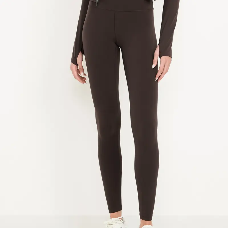 Old Navy Women's High-Waisted StudioSmooth Full-Length Leggings