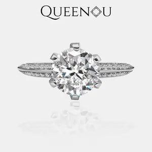 【892】Love's Destination Synthetic Moissanite Ring