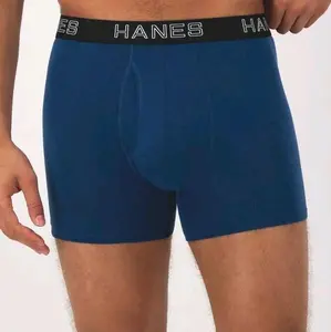 Hanes Ultimate Comfort Flex Fit Men's Boxer Briefs, 4-Pack (UBBBC4 Menswear Socks