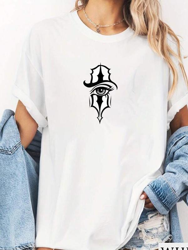 100% pure cotton Chicana Payasa Tattoo Chicano Clown Art Chola Women Cholo T-Shirt