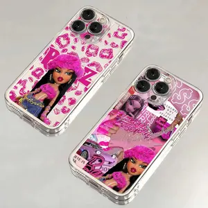 Fashion lovely Doll Bratz Phone Case Transform Your iPhone for Halloween Fun! For iPhone 17, 16, 15, 14, 13, 12, 11 Pro Max Plus Air Fan's Phone Case Cover - Great Gifts!