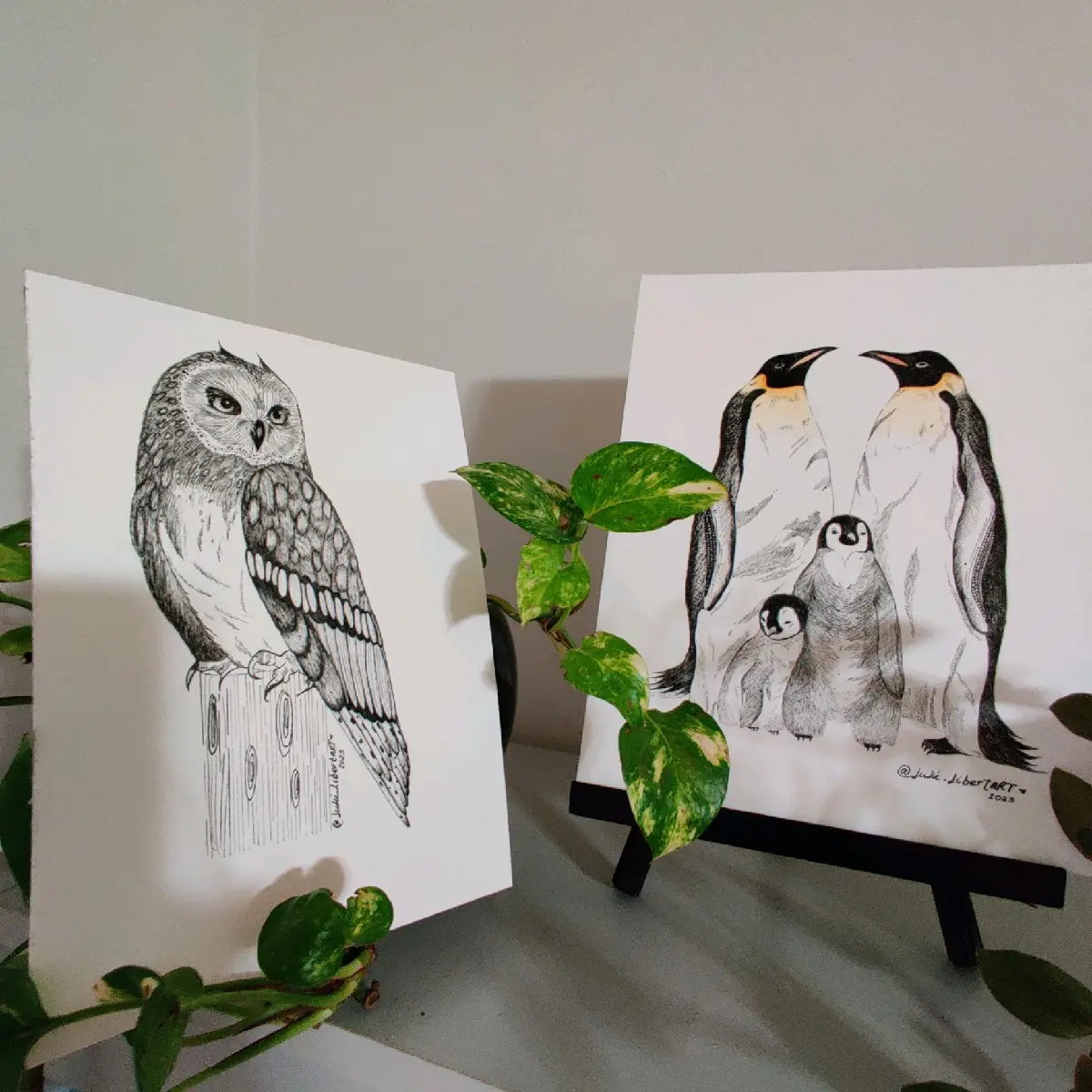 Handmade illustrations                                         Fine and black line, custom drawings, pets portraits, natura illustration, I can illustrate with love everything you have  on mind for anny ocation.