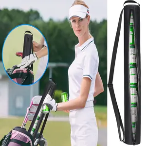 7-Can Golf Cooler Sleeve for Bags| Insulated Beer Holder| Portable Drink Accessories Fit Most Styles