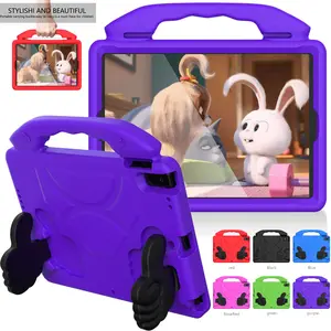 Kids Portable EVA Stand Case Cover For iPad (A16) /10th 9th 8th 7th 6th 5th Gen