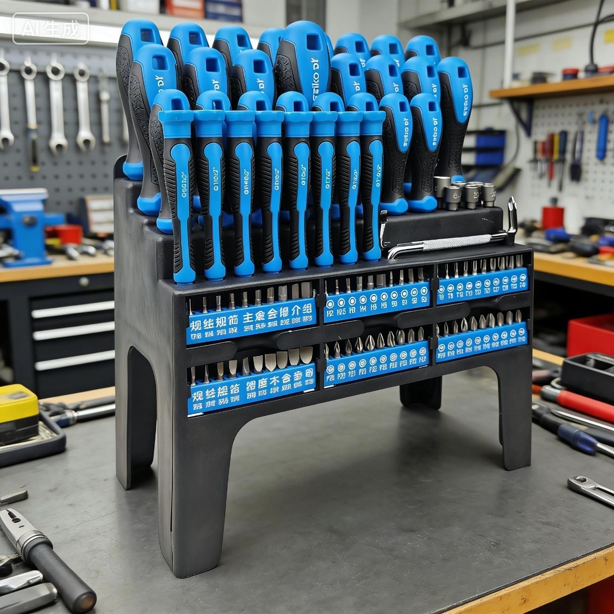 11-Piece Screwdriver Set, High Hardness and Toughness, Professional Tool Material, Ultra-Hard and Strong Magnetic, Large and Small Sizes, Stubby Screwdrivers, Phillips and Slotted Screwdrivers, for Home Use