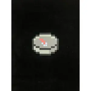 Pixel MC Retro Pixel Compass Toy - Want unique gaming swag? Large pixel compass collectible toy, decorative desk piece and usable compass for Minecraft lovers
