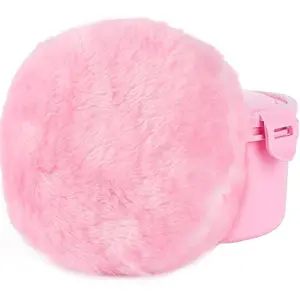 Extra-Large Body Powder Puff - 6 Inch Ultra Soft Fluffy Velour Powder Puff.