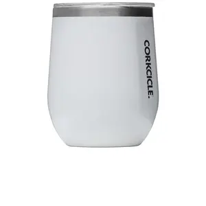 Corkcicle Stemless Cup in Gloss White