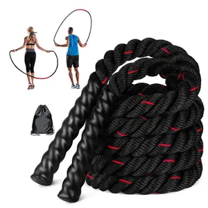 Weighted Jump Rope for Men and Women, Adult Heavy Skipping Rope, Jumprope for Fitness,Workout Equipment, Fitness Equipment for Home Gym Exercise,Improve Strength and Building Muscle