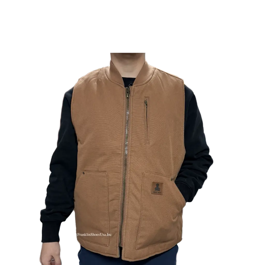 Relaxed Fit Sherpa-Lined Fleeced Vest for Winter - Womenswear, Tops