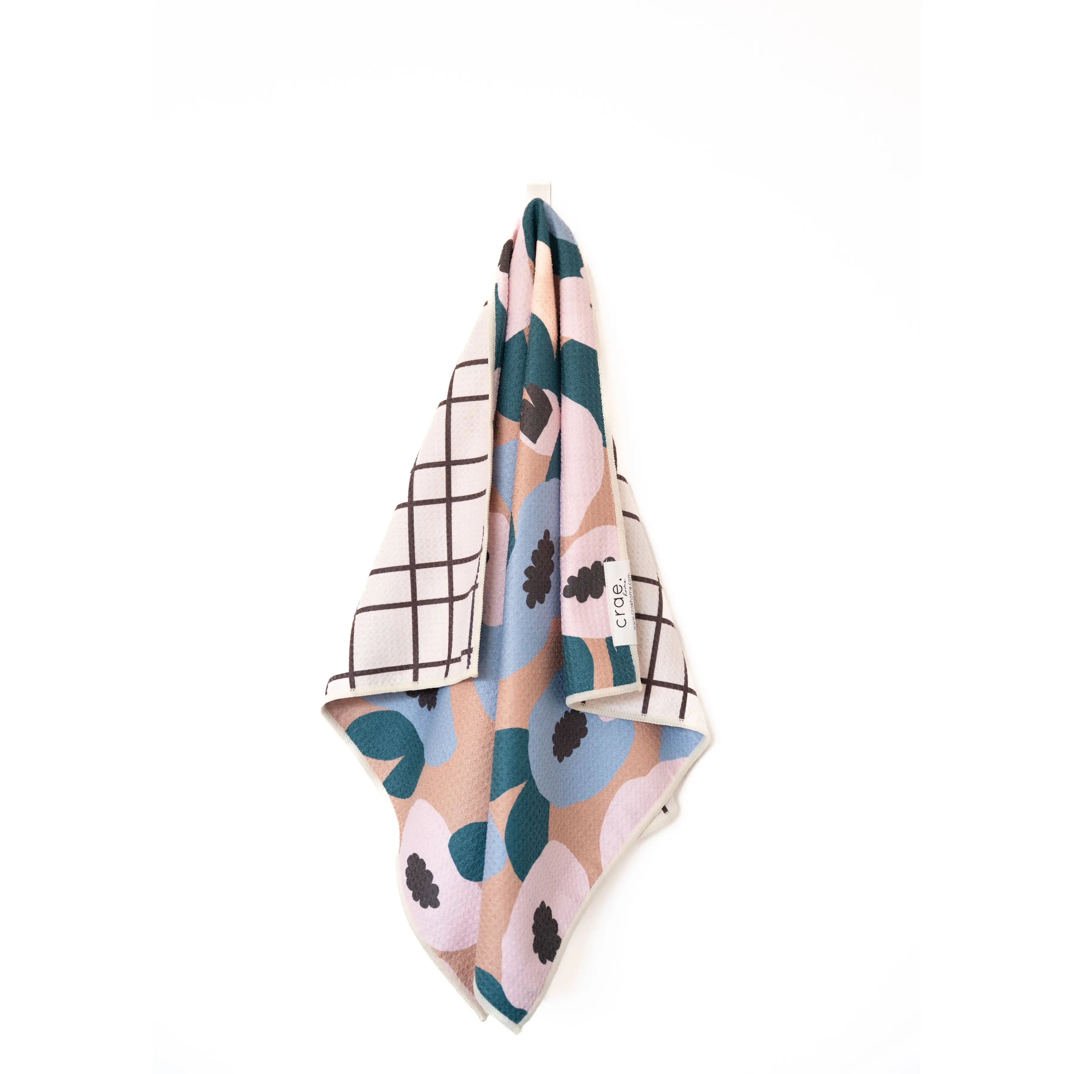 Lilly Plaid Reversible Hand Towel