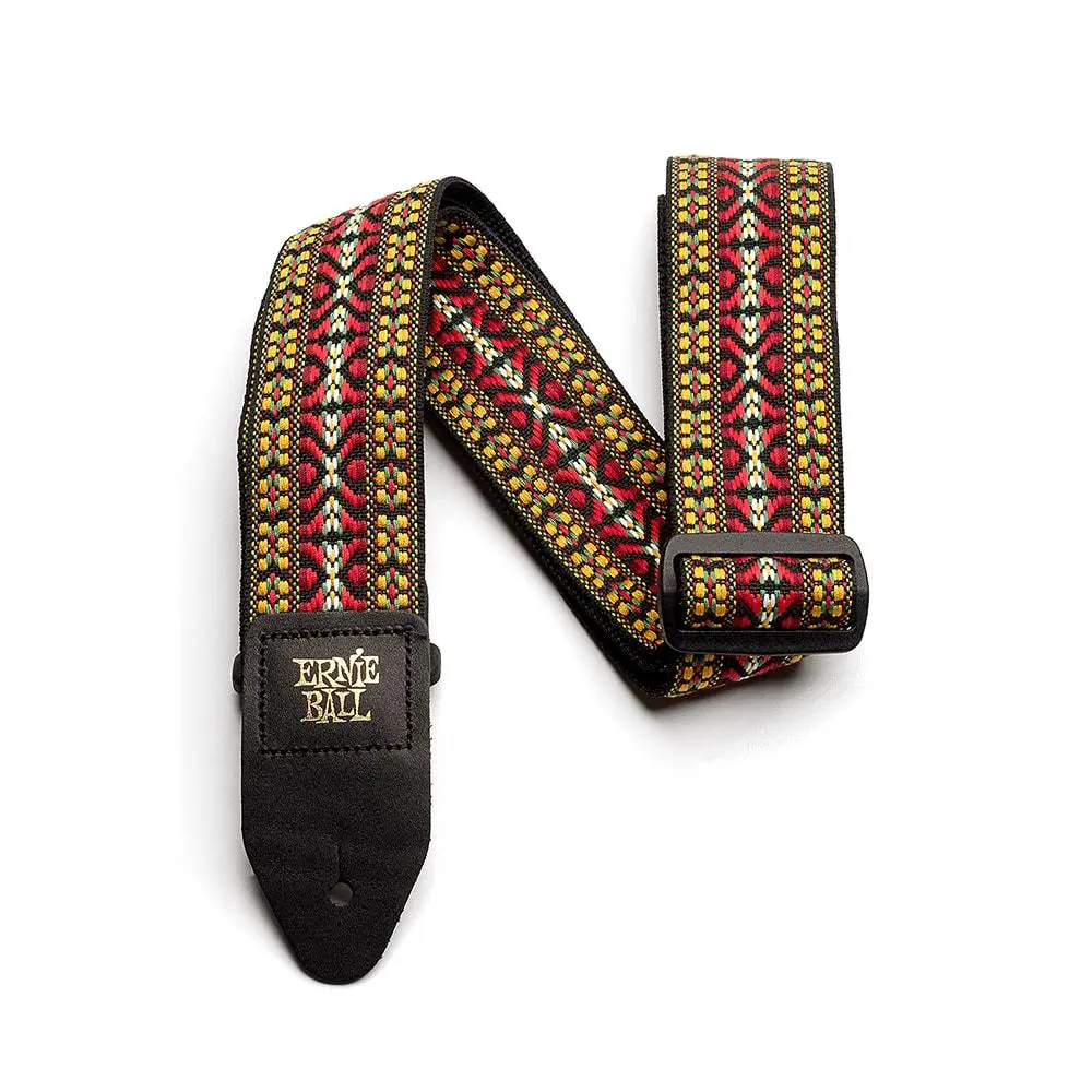 Classic Jacquard Guitar Strap/Bass Strap -California Weave