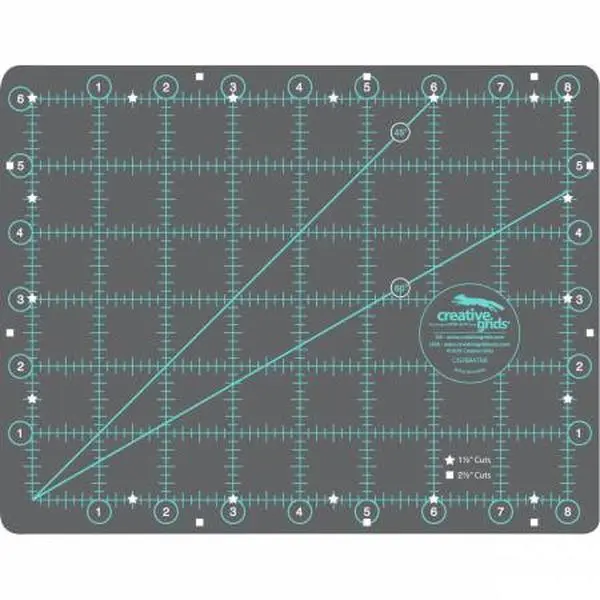 Creative Grids Self-Healing Double Sided Rotary Cutting Mat 6in x 8in