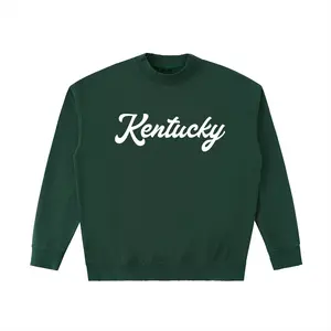 Kentucky Drop Shoulder Crewneck - Retro Green