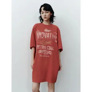 URBAN REVIVO 2026 WomensWear Straight Loose Dresses