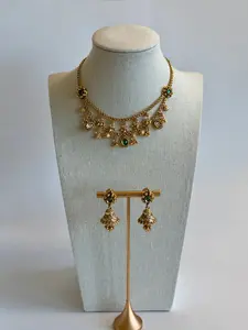 Zeena Double Layer Gold Set