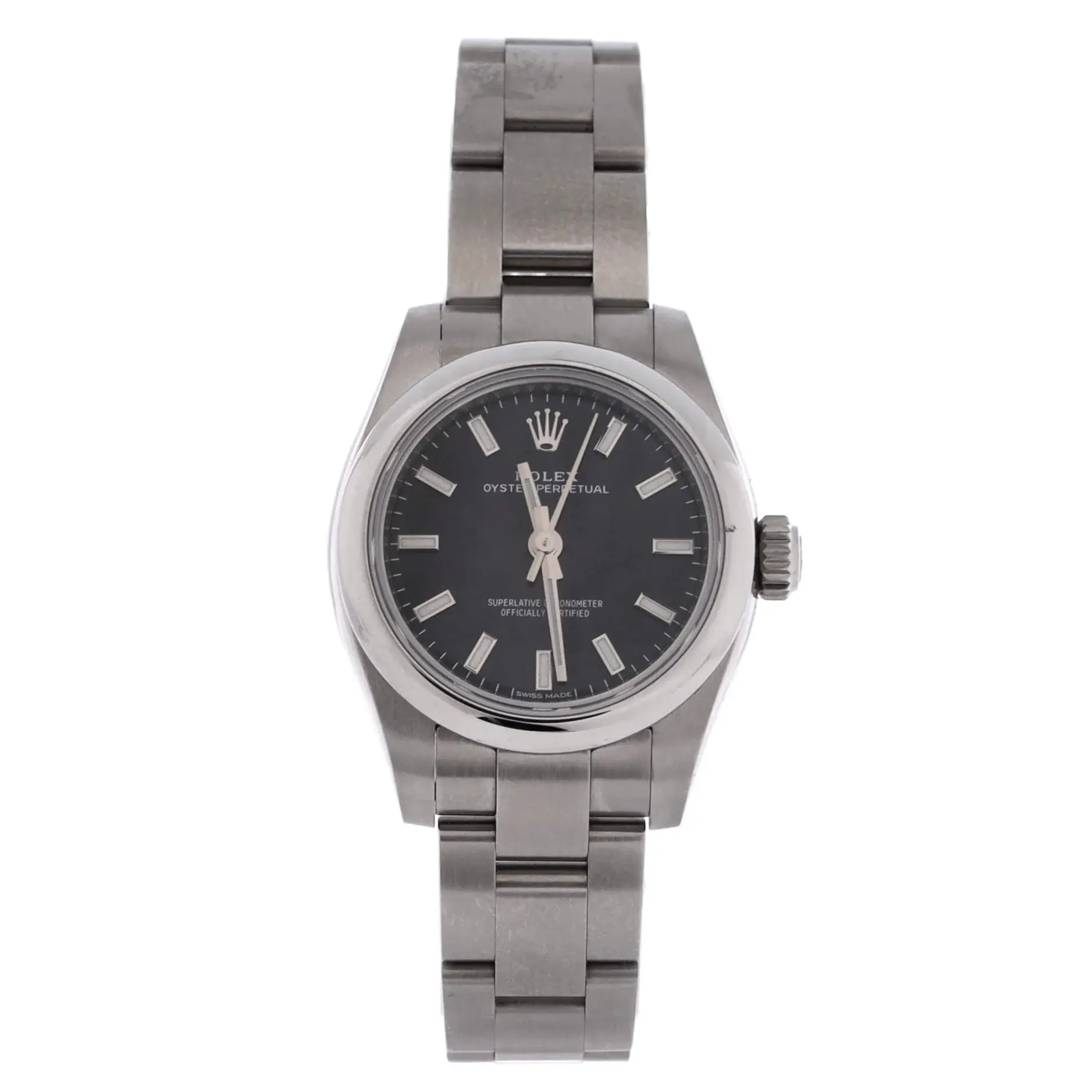 Pre-owned Rolex Oyster Perpetual Automatic Watch Stainless Steel 26 by Rebag
