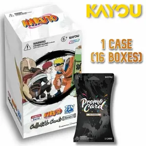[CASE] KAYOU Naruto Smriti Collectible Card- Chapter Jin English Series 2 (16 Boxes W/ 16 Promos)
