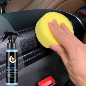 Car upholstery leather cleaner, protective coating spray, seat cleaner, leather refinishing cream to clean and refresh aged and leather.