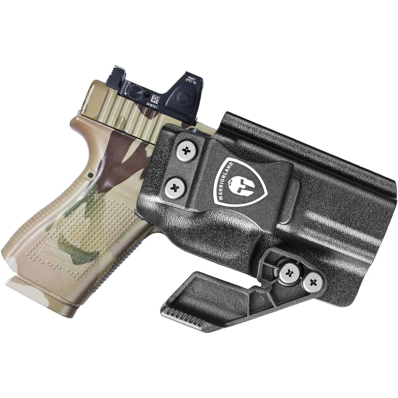 WARRIORLAND G23 Holster IWB Kydex Holster Optics Cut Fit G23 Gen 1-5 , Inside Waistband Appendix Carry G23 Gen 5 9mm Holster, Adj. Retention & Cant, Right Hand/Left Hand DealsforYouDays, Competition